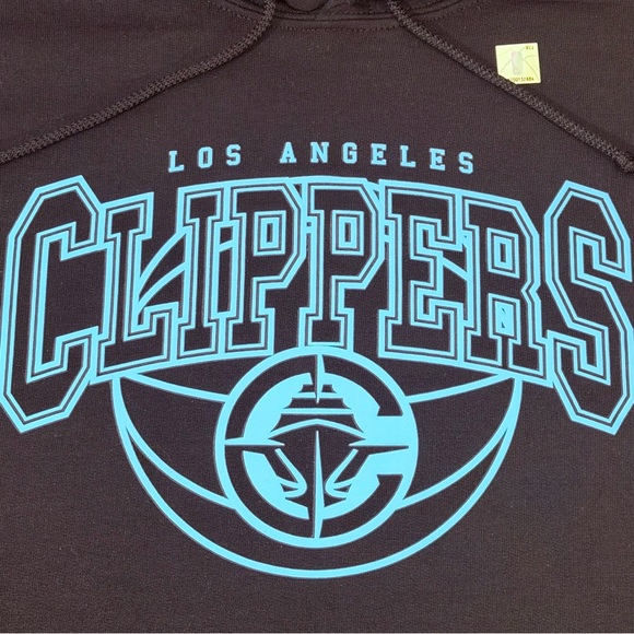 NWOT NBA Los Angeles Clippers Hooded Sweatshirt Size XL Men's - Picture 4 of 6